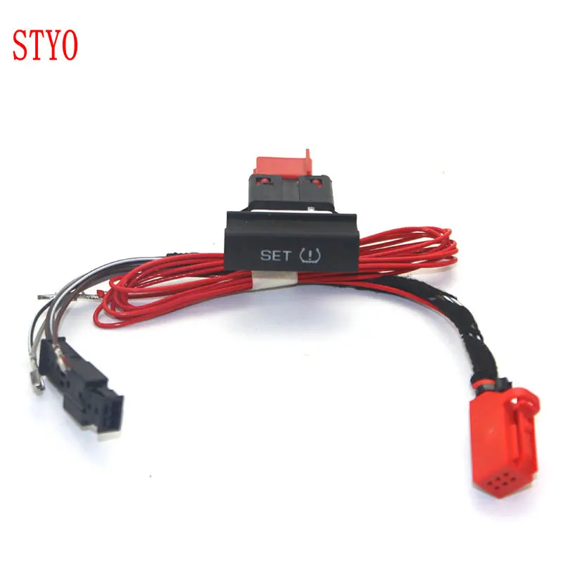 STYO Car Tire pressure warning TPMS SET switch with cable for Octavia 2010-2014 1ZD 927 127
STYO Car Tire pressure warning TPMS SET switch with cable for Octavia 2010-2014 1ZD 927 127