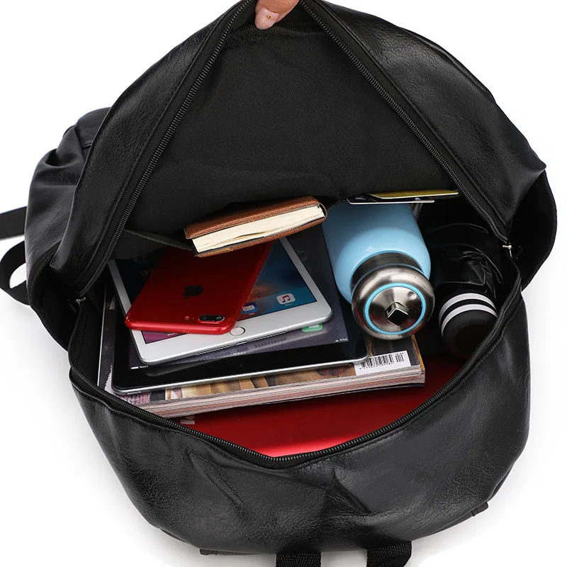 2020 Male Backpacks Men College School Bag Fashion Daypacks Laptop Backpack for School Casual PU Leather Backpacks Teen Black
2020 Male Backpacks Men College School Bag Fashion Daypacks Laptop Backpack for School Casual PU Leather Backpacks Teen Black