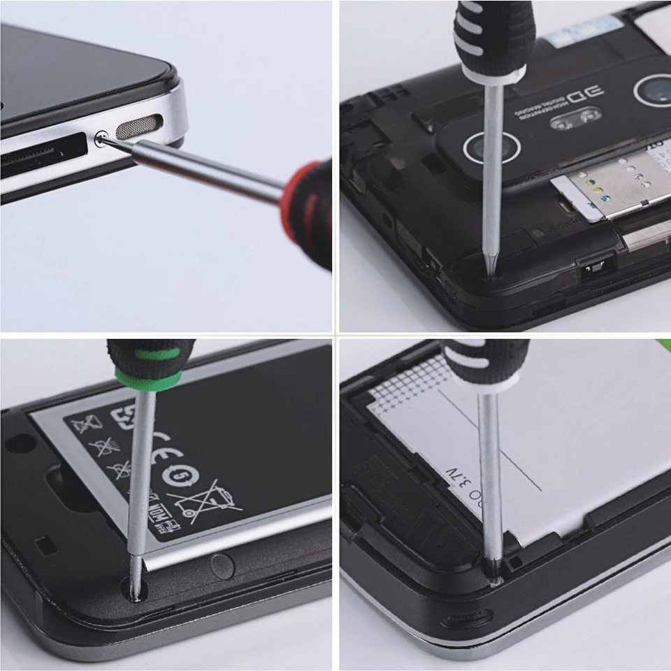 17 in 1 Mobile Phone Precision Screwdriver Repair Tool Set LCD Screen Opening Suction Plier Suction Cup for IPhone iPad Samsung
17 in 1 Mobile Phone Precision Screwdriver Repair Tool Set LCD Screen Opening Suction Plier Suction Cup for IPhone iPad Samsung