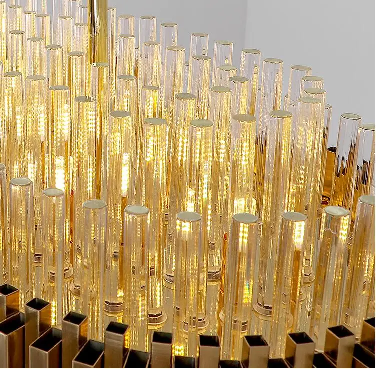Modern light luxury chandelier fashion gold living room decoration restaurant bar rectangular crystal lights
Modern light luxury chandelier fashion gold living room decoration restaurant bar rectangular crystal lights