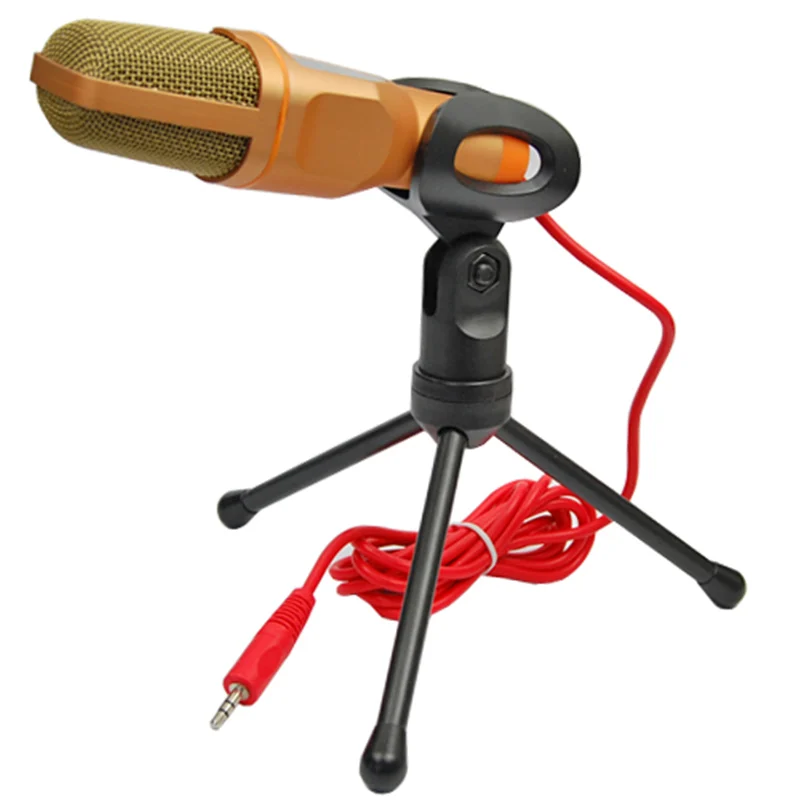 3.5mm Desktop Mic Professional Studio Microphone Broadcasting Condenser Microphone With Mini Tripod For PC
3.5mm Desktop Mic Professional Studio Microphone Broadcasting Condenser Microphone With Mini Tripod For PC