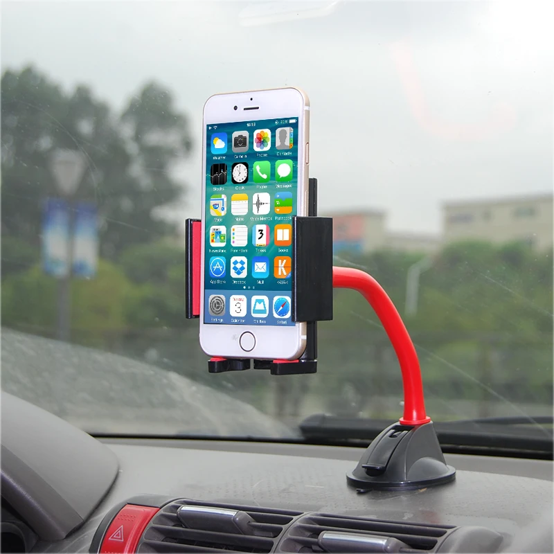 High Quality Car Phone Holder 360 Degrees Universal Smartphone Mount Adjustable Mounting Suction Cup |