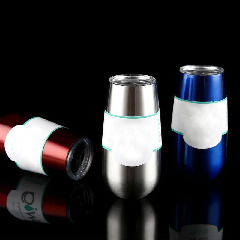 New Hot Sale 6oz Double Wall 304 Stainless Steel Vacuum Flask Milk Drinking Beer Swig Wine Cup Creative Egg Shape Coffee Tea Mug
New Hot Sale 6oz Double Wall 304 Stainless Steel Vacuum Flask Milk Drinking Beer Swig Wine Cup Creative Egg Shape Coffee Tea Mug