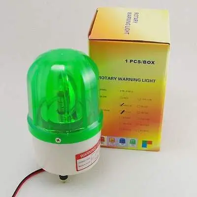 110VGreen вращающийся маячок Предупреждение ждающий фонарь с фиксированной спиралью 
110VGreen вращающийся маячок Предупреждение ждающий фонарь с фиксированной спиралью