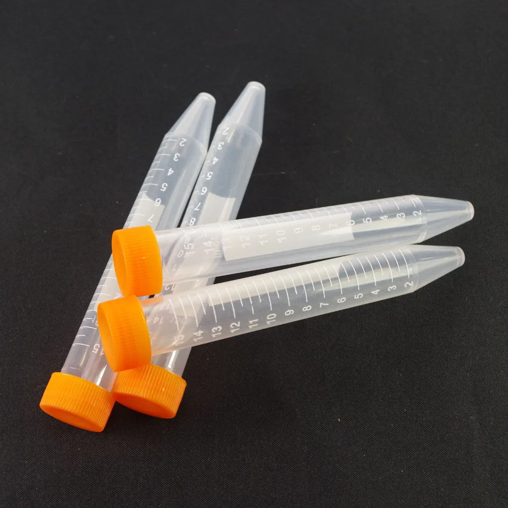 4pcs 15ml Lab Plastic Scale Centrifuge Tube V-bottom With Cap EP Tube PCR Tube Sample Specimen
4pcs 15ml Lab Plastic Scale Centrifuge Tube V-bottom With Cap EP Tube PCR Tube Sample Specimen