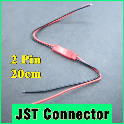 50 pair 200mm JST Connector Plug 2 Pin Red Black Cable for RC Plane Li-Poly Battery Connecting
50 pair 200mm JST Connector Plug 2 Pin Red Black Cable for RC Plane Li-Poly Battery Connecting