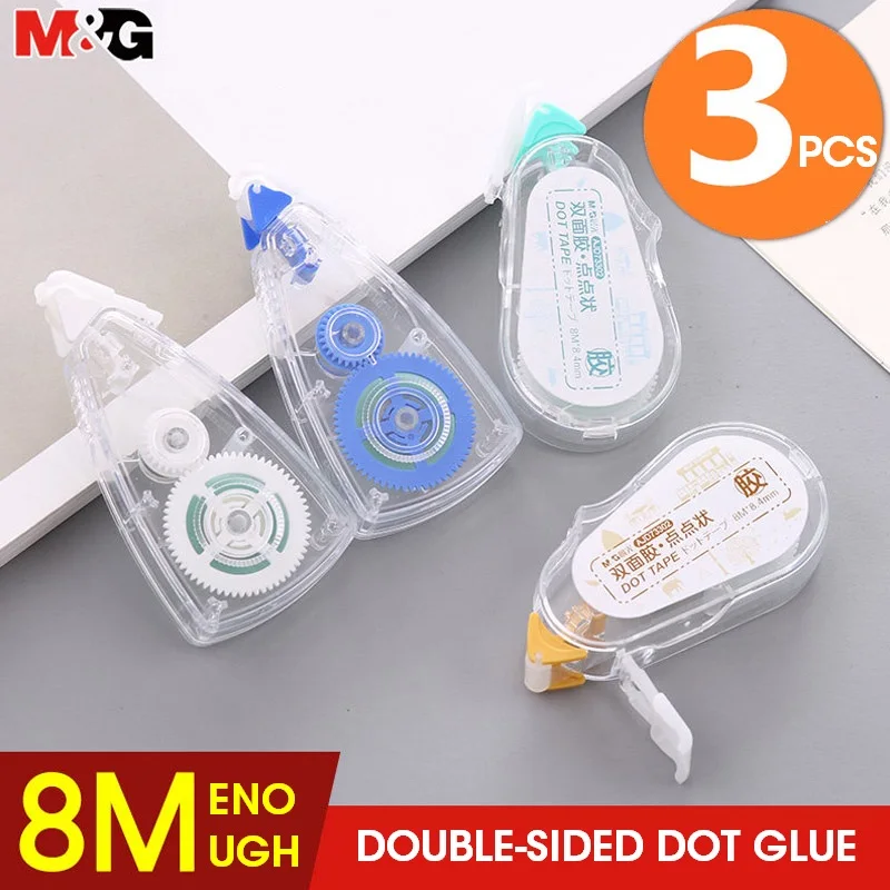 M&G 6pcs/lot Multi-purpose Mini Double Sided Adhesive Roller Dot Glue Tape Glue Dots Stick Liner Applicator Dispenser Petit 8m
M&G 6pcs/lot Multi-purpose Mini Double Sided Adhesive Roller Dot Glue Tape Glue Dots Stick Liner Applicator Dispenser Petit 8m