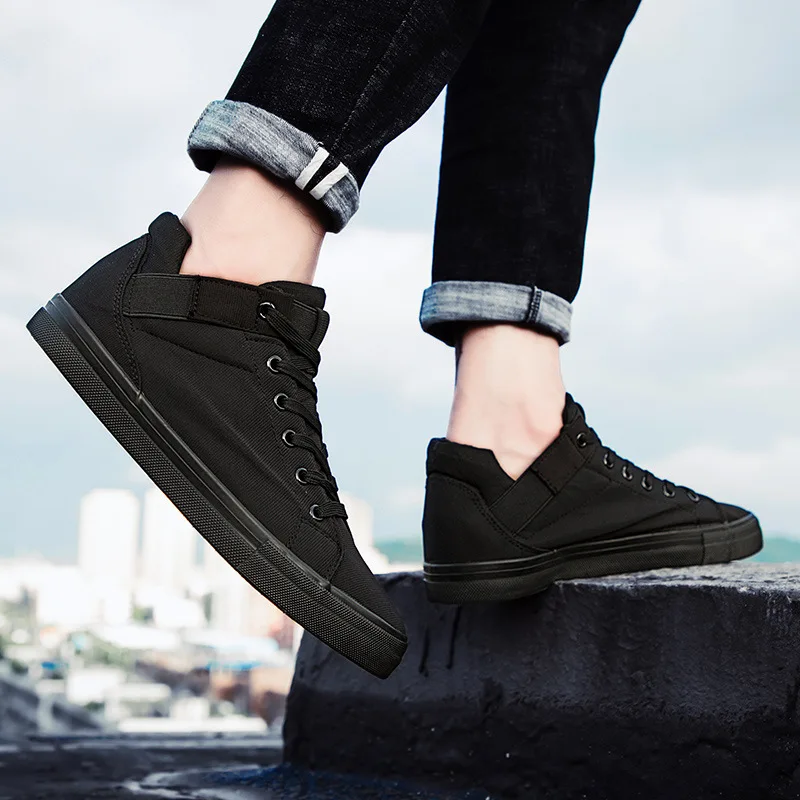 Spring brand Men Casual Canvas Shoes Breathable Tenis Fashion men Sneakers Flats Driving Shoes Black White Lace Up Shoes PMS001
Spring brand Men Casual Canvas Shoes Breathable Tenis Fashion men Sneakers Flats Driving Shoes Black White Lace Up Shoes PMS001