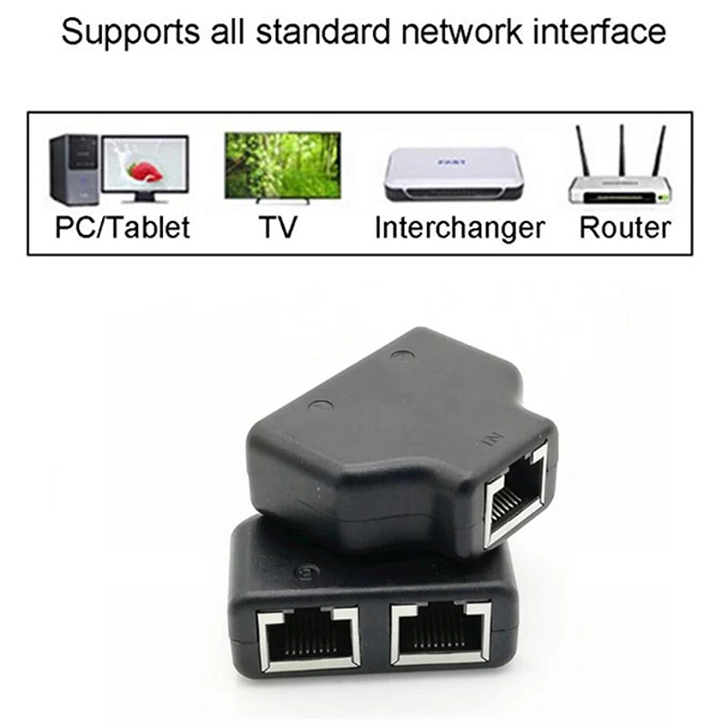 Сплиттер Centechia rj45, сетевой разветвитель с двумя гнездовыми портами, разъем CAT6, сетевое соединение, разветвитель, адаптер, 2 шт.
Сплиттер Centechia rj45, сетевой разветвитель с двумя гнездовыми портами, разъем CAT6, сетевое соединение, разветвитель, адаптер, 2 шт.