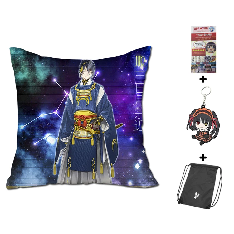 New Mikazuki Munechika - Touken Ranbu 40x40cm Square Anime Dakimakura Throw Pillow Cover GZFONG428
New Mikazuki Munechika - Touken Ranbu 40x40cm Square Anime Dakimakura Throw Pillow Cover GZFONG428