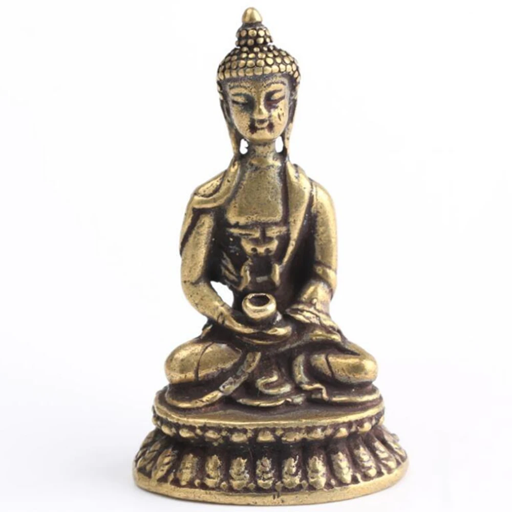 1PC Chinese Sakyamuni Buddha Small Brass Statue Handwork Ornament Home Decor Buddhist Supplies Craft Antique Collection FPW9254
1PC Chinese Sakyamuni Buddha Small Brass Statue Handwork Ornament Home Decor Buddhist Supplies Craft Antique Collection FPW9254
