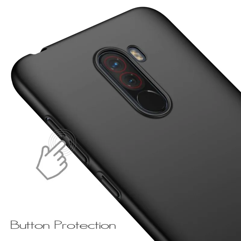 Case For Xiaomi Pocophone F1 Cover Slim Shockproof 360 Full Body Hard Plastic for POCO Fundas Shell | Мобильные телефоны и