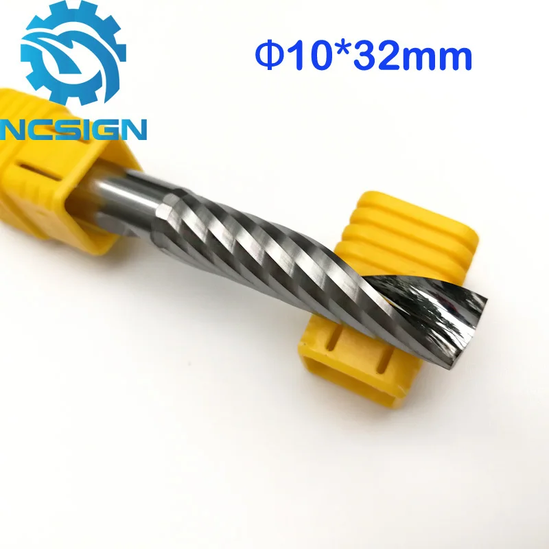 1pc AAA HQ 10*32MM Single Long Flute Bit Carbide End Mill Set, CNC Router End Mills for Wood Cutter, Acrylic Cutting Bits
1pc AAA HQ 10*32MM Single Long Flute Bit Carbide End Mill Set, CNC Router End Mills for Wood Cutter, Acrylic Cutting Bits