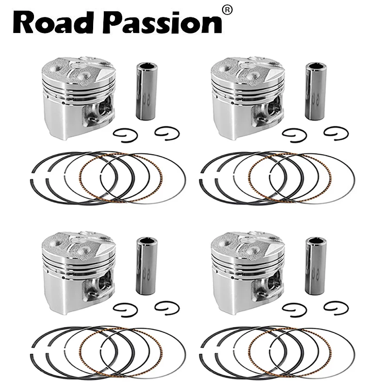 Комплект поршневых колец Road Passion для мотоцикла 48 мм STD + 25 50 5 YAMAHA FZR250 FZ250 1HX FZR FZ 250 1 HX |