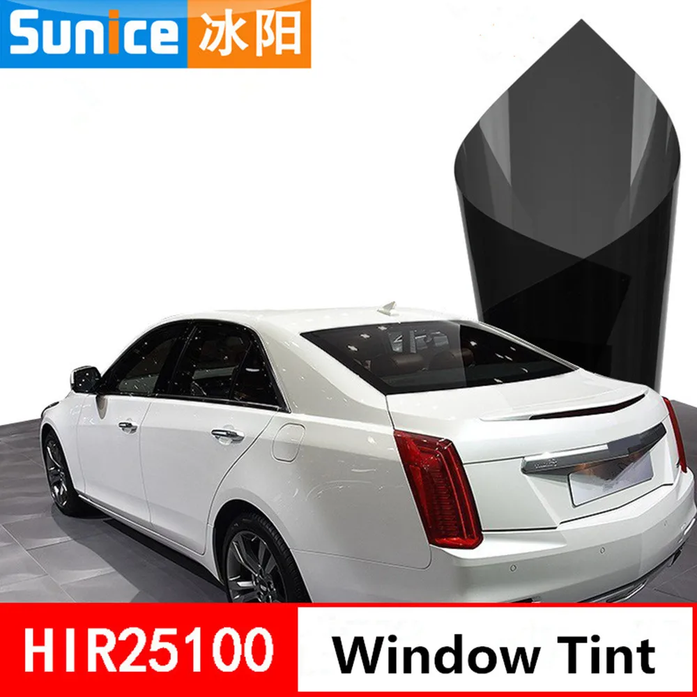 SUNICE 50X600CM Car Side Window 25%VLT Black Car Window Tint Tinting Film Solar Tint Film High UV Proof Summer Shading Film
SUNICE 50X600CM Car Side Window 25%VLT Black Car Window Tint Tinting Film Solar Tint Film High UV Proof Summer Shading Film