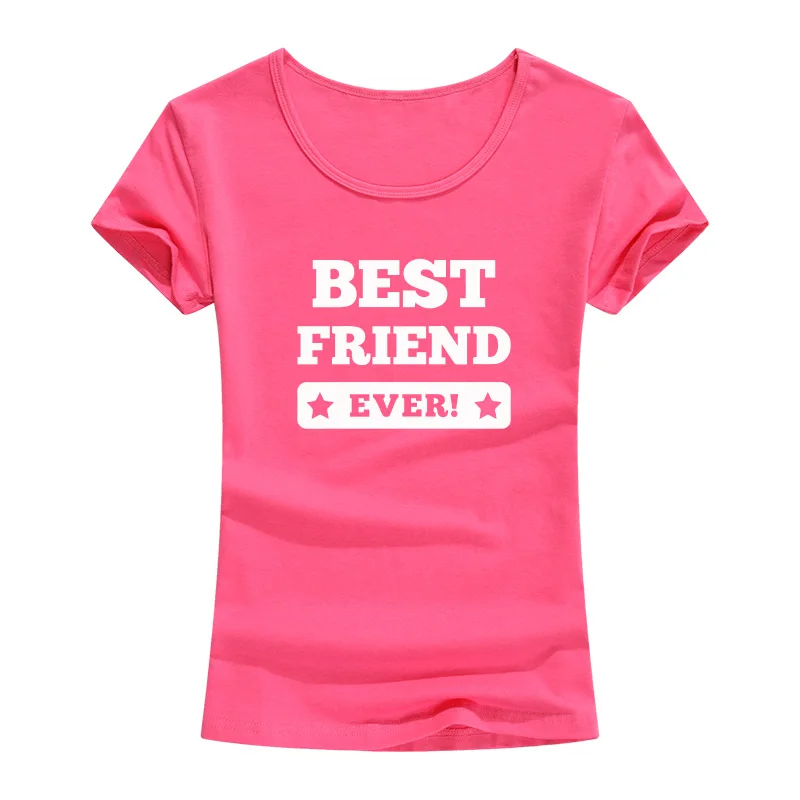 2023 New Summer T Shirt Women Best Friends Ever Letters Printed Cotton Clothes Casual Funny Short Sleeve T-Shirt For Ladies
2023 New Summer T Shirt Women Best Friends Ever Letters Printed Cotton Clothes Casual Funny Short Sleeve T-Shirt For Ladies