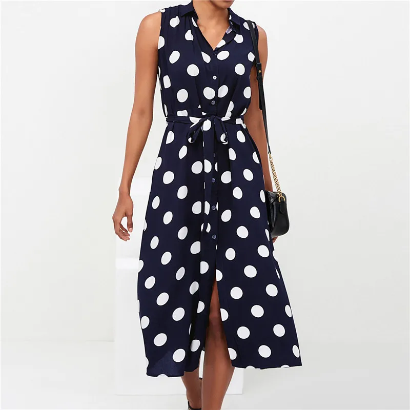 Summer Maxi Shirt Dress Women Sexy Casual V Neck Dot Button Sashes OL Dresses Elegant Ladies Party Long Dress Vestidos Mujer XXL
Summer Maxi Shirt Dress Women Sexy Casual V Neck Dot Button Sashes OL Dresses Elegant Ladies Party Long Dress Vestidos Mujer XXL