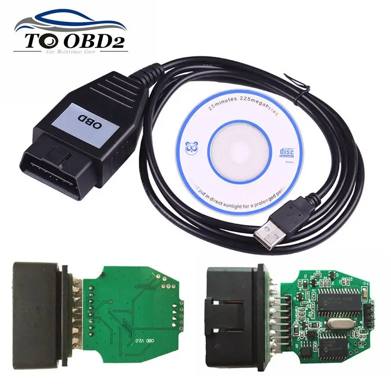

Professional for FoCOM MINI VCM Device USB Interface for mazda for Ford VCM OBD obd2 Diagnostic Cable support multi-language
