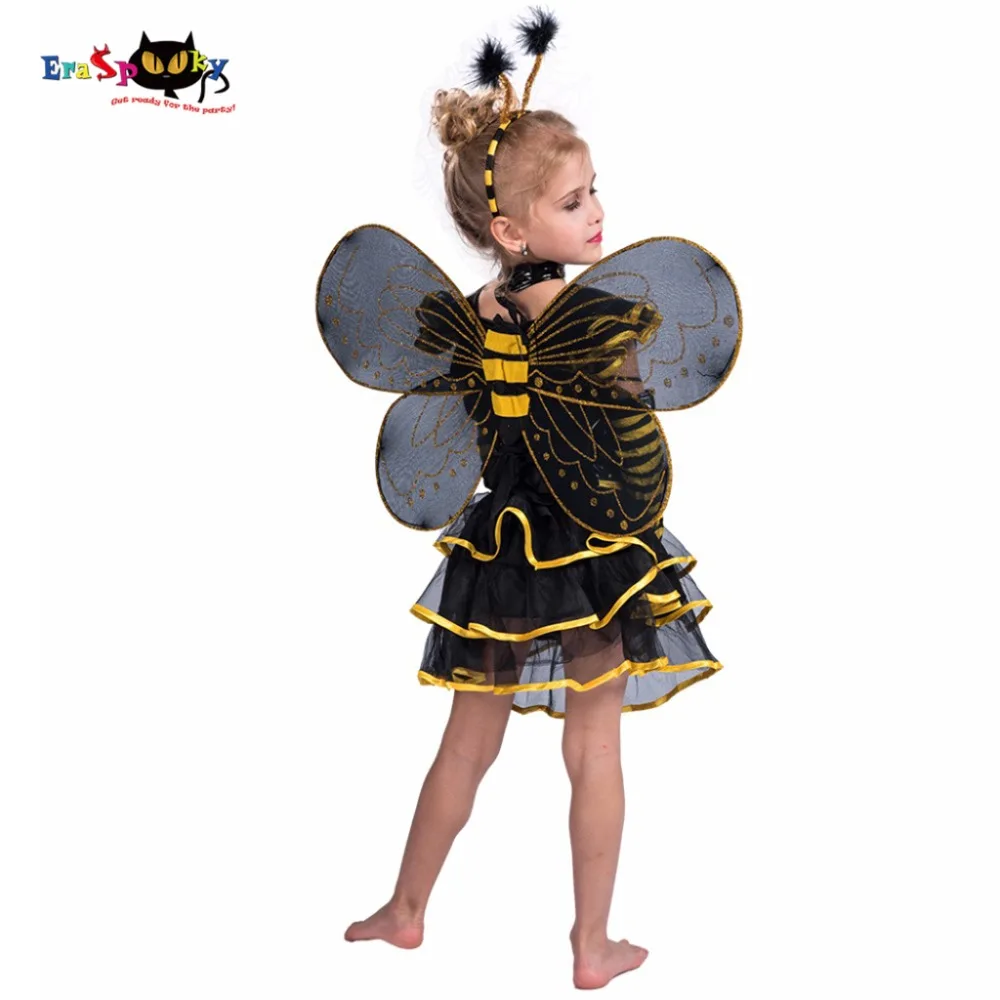 2017 Girls Party Love Live Cosplay Bumble Bee Cosplay 3 Piece Set Dress Wrings Headband Halloween Costume For Kids
2017 Girls Party Love Live Cosplay Bumble Bee Cosplay 3 Piece Set Dress Wrings Headband Halloween Costume For Kids