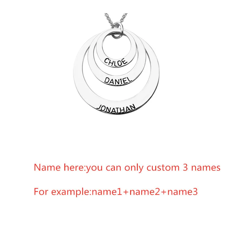 lovty Wholesale Three Disc Necklace Gold Color Handmade Disc Necklace with Kids Name Personalized Jewelry for Moms Necklaces
lovty Wholesale Three Disc Necklace Gold Color Handmade Disc Necklace with Kids Name Personalized Jewelry for Moms Necklaces