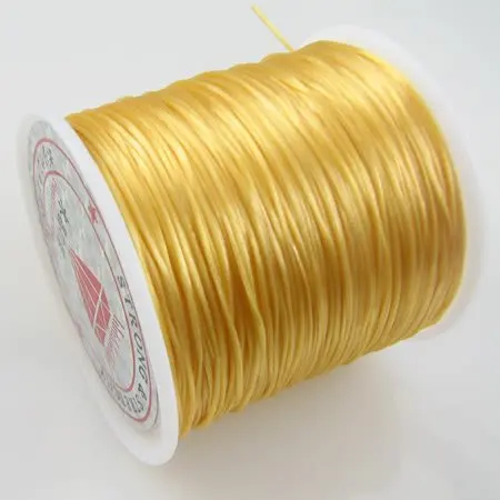 

1mm Sand strong & stretchy String Cord +200m/ 2Rolls+Elastic Rope Wire DIY Craft Jewelry Findings Bracelet Beading Cords
