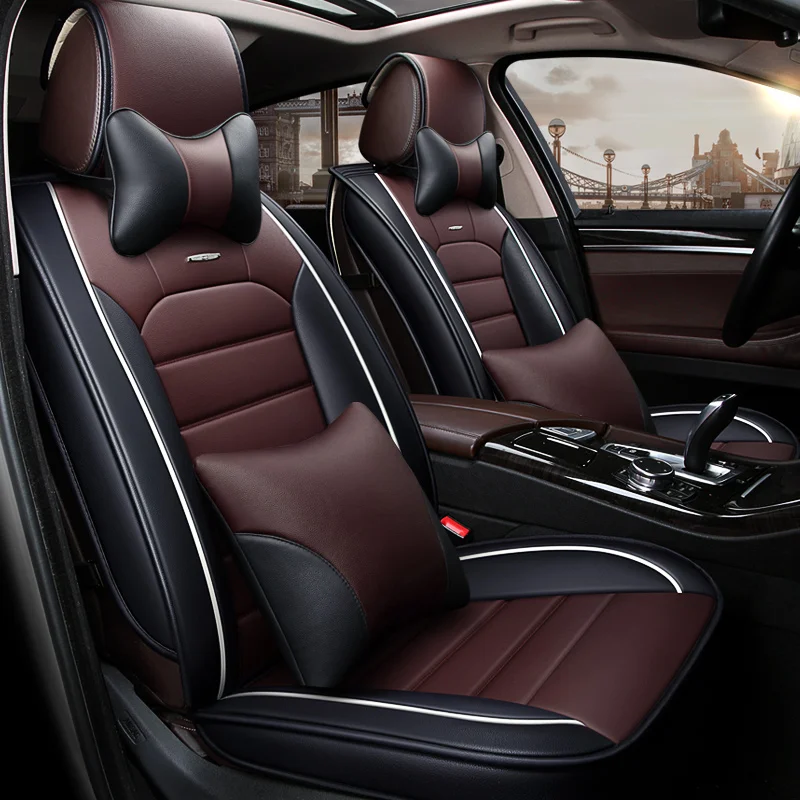 New 5Seats( Front+Rear)car-styling Car seat cover For Audi BMW Toyota Honda CRV SUV Ford car accessories
New 5Seats( Front+Rear)car-styling Car seat cover For Audi BMW Toyota Honda CRV SUV Ford car accessories