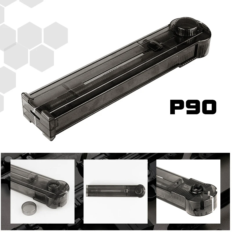Маленький журнал и большой для P90 аксессуары Игрушечного Пистолета|toy gun magazine|small