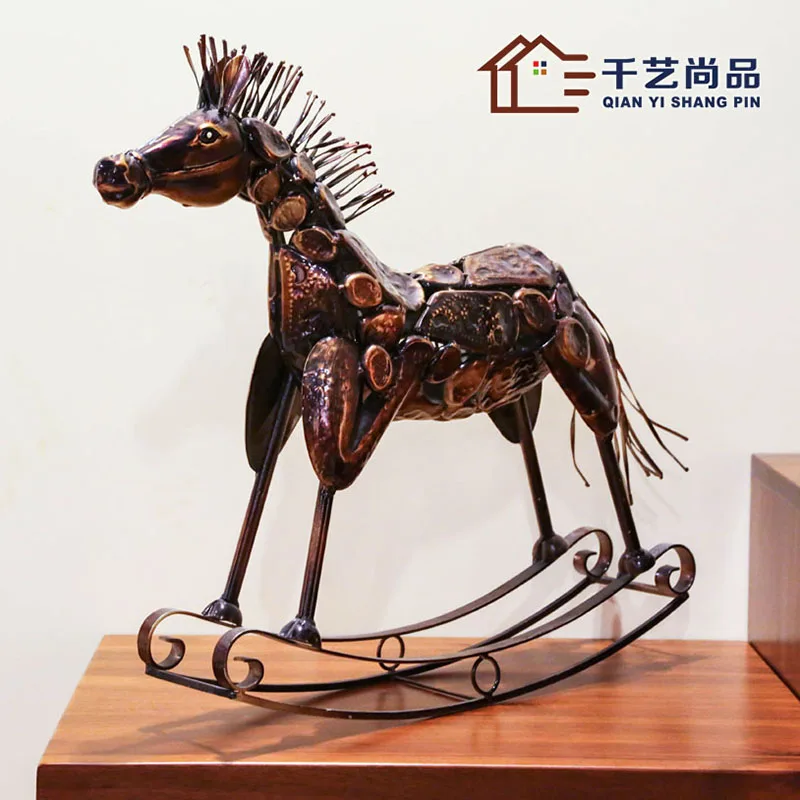 Thousands of unigarden products iron horse decoration process Home Furnishing decoration furnishings Zhaocai living animal soft
Thousands of unigarden products iron horse decoration process Home Furnishing decoration furnishings Zhaocai living animal soft