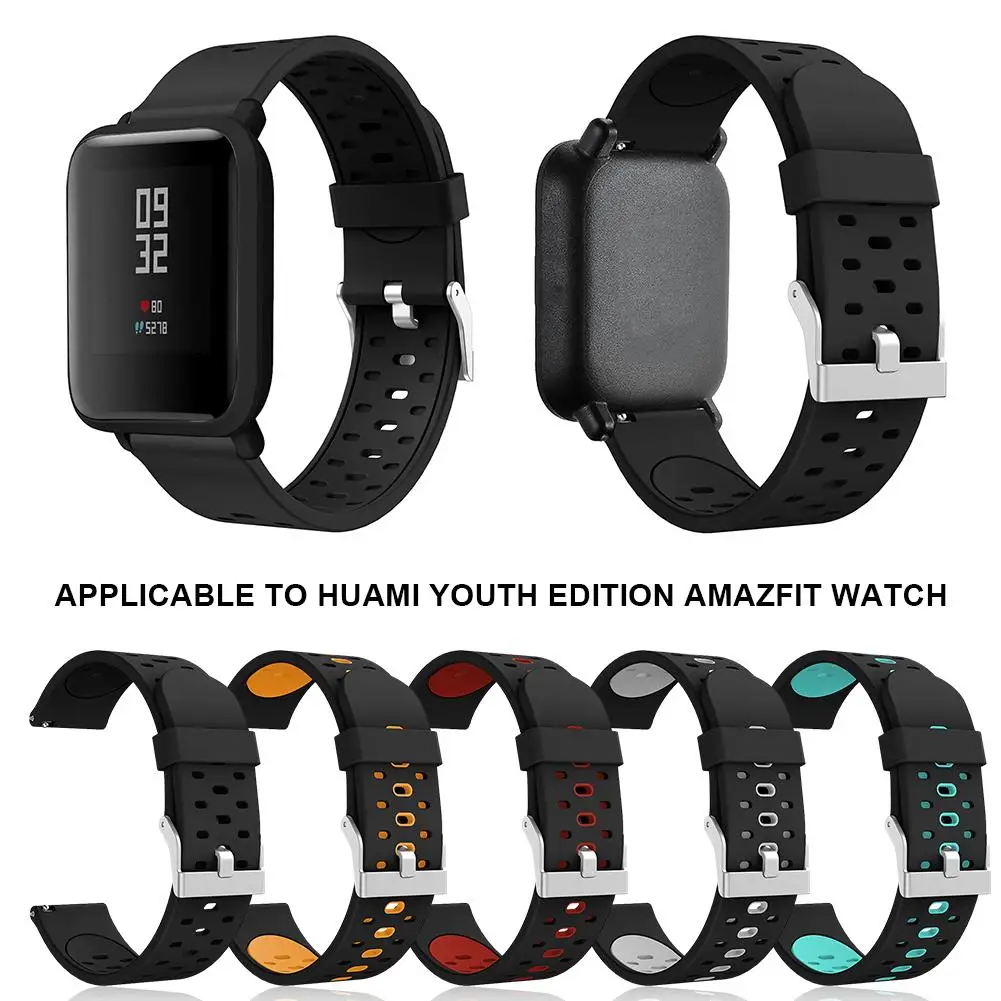 Сменный ремешок для Huami Amazfit Bip Youth, силиконовый мягкий ремешок для наручных часов, браслет для смарт-часов Huami, аксессуары
Сменный ремешок для Huami Amazfit Bip Youth, силиконовый мягкий ремешок для наручных часов, браслет для смарт-часов Huami, аксессуары