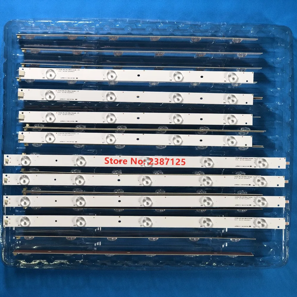 Новая светодиодная лента для подсветки V 131202-ws-420-500n1t-образец 3-r 131202-ws-420-500nit-образец 3-l Tc-42as610 Tc 42as610, 8 шт.
Новая светодиодная лента для подсветки V 131202-ws-420-500n1t-образец 3-r 131202-ws-420-500nit-образец 3-l Tc-42as610 Tc 42as610, 8 шт.