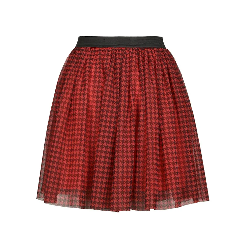 New with fine white gauze plaid red plaid skirts the a-line skirt of bitter fleabane bitter fleabane skirt
New with fine white gauze plaid red plaid skirts the a-line skirt of bitter fleabane bitter fleabane skirt