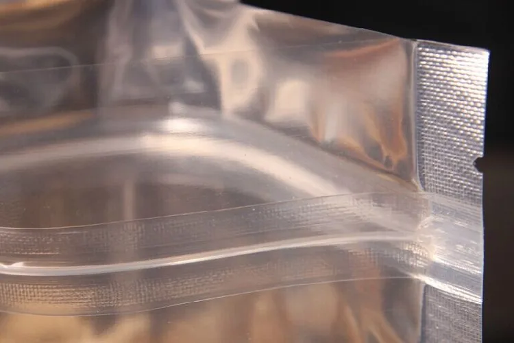 5.12''x7.09'' (13x18cm) 50Pcs/Lot Mylar Stand Up Aluminum Foil Clear Packaging Bag for Food Coffee Nuts Storage Zipper Lock Bag
5.12''x7.09'' (13x18cm) 50Pcs/Lot Mylar Stand Up Aluminum Foil Clear Packaging Bag for Food Coffee Nuts Storage Zipper Lock Bag