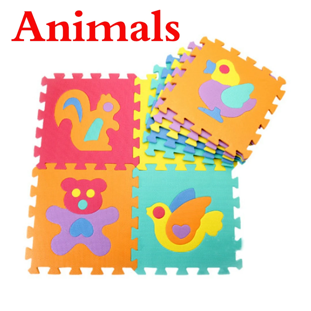 10 pcs/set Baby Play Mats Puzzle Mat Carpet Developing Rug Floor Puzzle Mat EVA Children Foam Carpet Mosaic Foor Child Toys Mat
10 pcs/set Baby Play Mats Puzzle Mat Carpet Developing Rug Floor Puzzle Mat EVA Children Foam Carpet Mosaic Foor Child Toys Mat