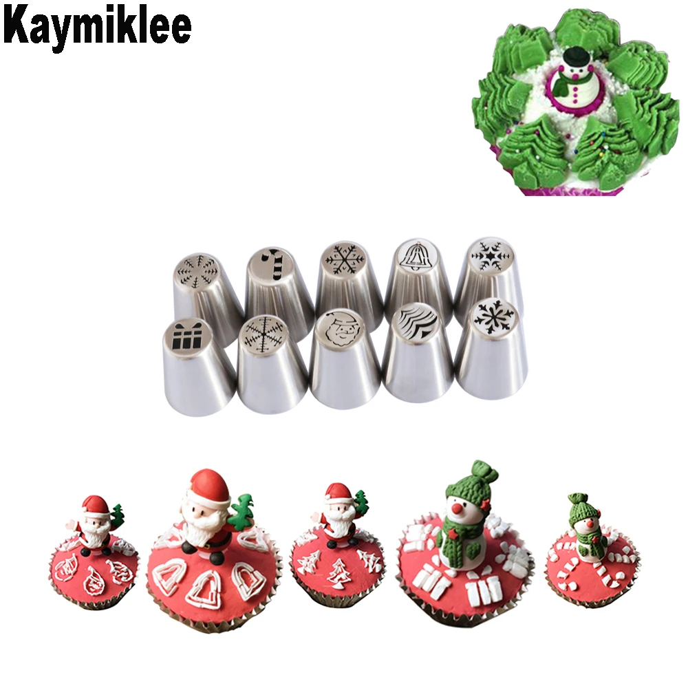 KAYMIKLEE 14PCS/SET Christmas Pastry Set Cake Icing Tips For Candy Fondant Cupcake Chocolate Cake Border Decorating Tools CS082
KAYMIKLEE 14PCS/SET Christmas Pastry Set Cake Icing Tips For Candy Fondant Cupcake Chocolate Cake Border Decorating Tools CS082