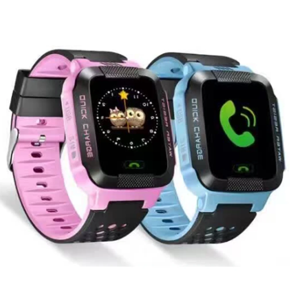 Children Smart Watch GPRS Base Station Positioning Study Play Touch Screen SOS Emergency Alarm Phone Book Wechat Kids Wristwatch |