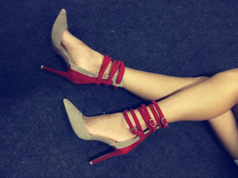 Sexy 10cm Ladies Pumps High Heels Stiletto Mixed Colors Office Women's Shoes Fashion Buckle Straps Runway Club Party Dress Heels
Sexy 10cm Ladies Pumps High Heels Stiletto Mixed Colors Office Women's Shoes Fashion Buckle Straps Runway Club Party Dress Heels