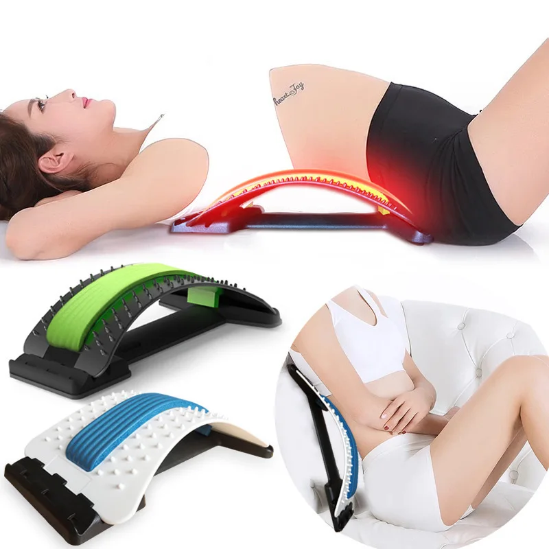 Fitness Equipment Back Massager Lumbar Protrusion Magic Lumbar Support Waist Neck Relax Mate Cushions Spinal Belt Dropshiping
Fitness Equipment Back Massager Lumbar Protrusion Magic Lumbar Support Waist Neck Relax Mate Cushions Spinal Belt Dropshiping