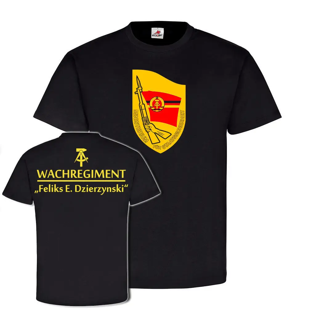 Short Sleeve for Men Clothing Summer Wachregiment Feliks Dzierzynski DDR Ministerium Staatssicherheit- T Shirt Tee Shirt
Short Sleeve for Men Clothing Summer Wachregiment Feliks Dzierzynski DDR Ministerium Staatssicherheit- T Shirt Tee Shirt