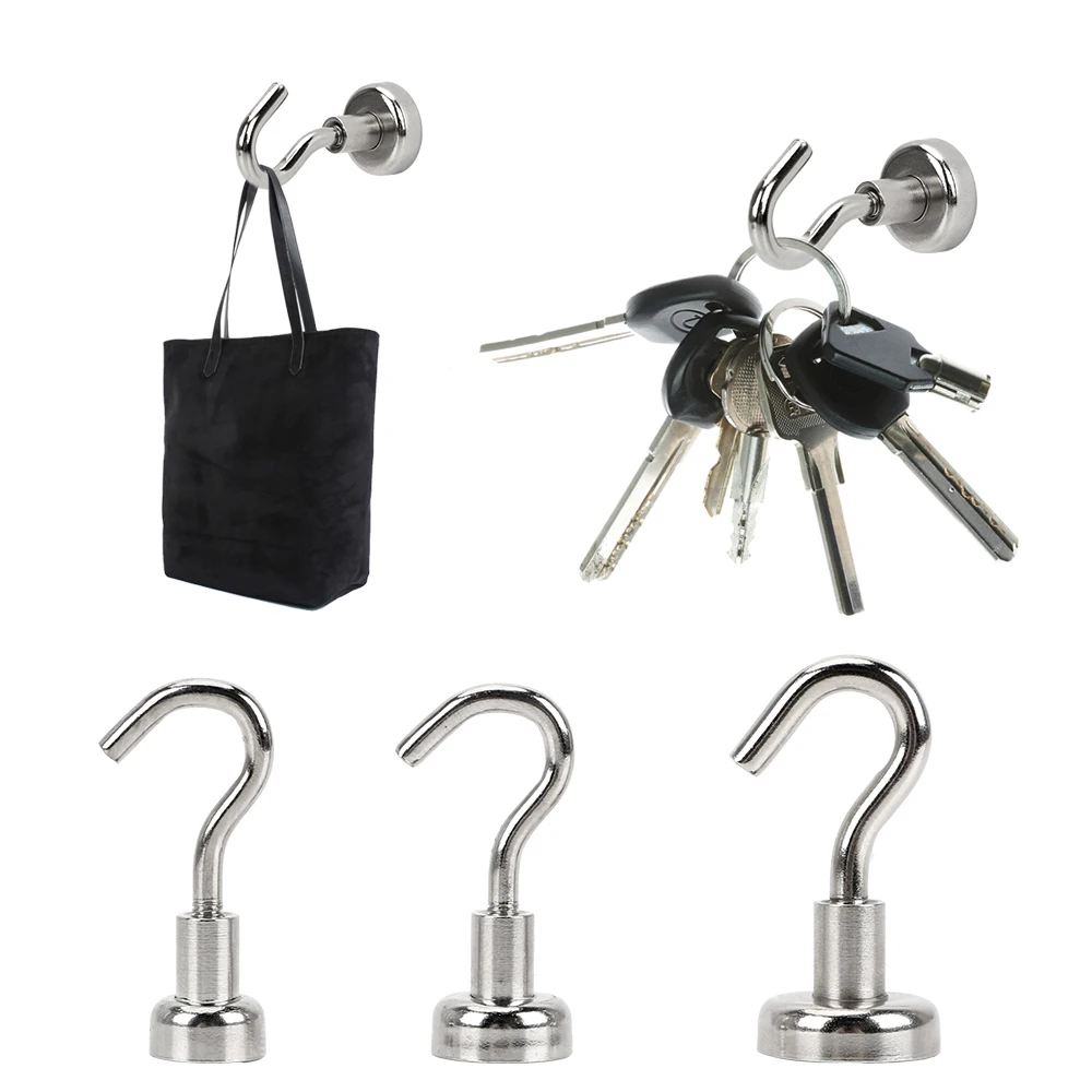 Magnetic Hooks For Home Kitchen Refrigerator Super Suction Kitchen Accessories Wall Storage Hooks 5 pcs Surfaces Not Scratch
Magnetic Hooks For Home Kitchen Refrigerator Super Suction Kitchen Accessories Wall Storage Hooks 5 pcs Surfaces Not Scratch
