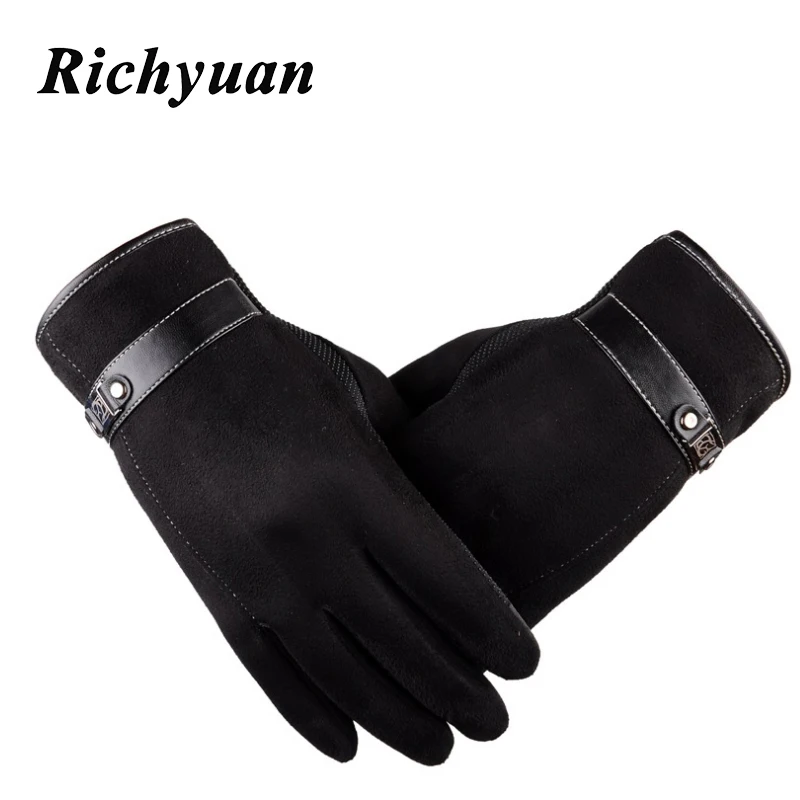 Autumn Winter Gloves Men Thicken Warm Cashmere Thermal Mittens Male Touching Screen Gloves for Smart Phone/Ipad
Autumn Winter Gloves Men Thicken Warm Cashmere Thermal Mittens Male Touching Screen Gloves for Smart Phone/Ipad