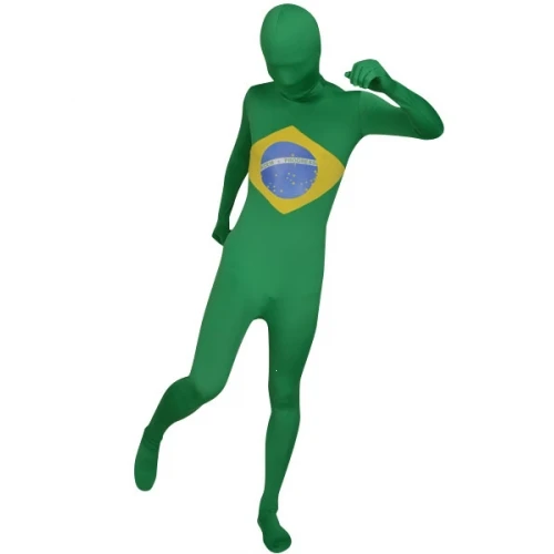 The Brazil Flag costume fullbody spandex Flag cosplay costume for male /female/kids/Olympic Games costume
The Brazil Flag costume fullbody spandex Flag cosplay costume for male /female/kids/Olympic Games costume
