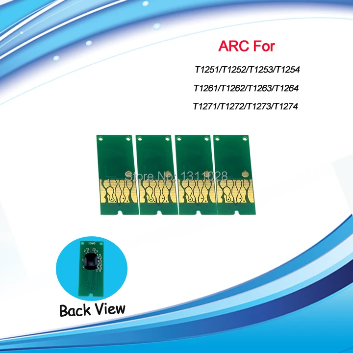 INK WAY T1271-T1274 Compatible auto reset chip ARC for Epson Stylus NX625 WF-3520/3540 630 635 60 840 545 645 845 ,1 SETS
INK WAY T1271-T1274 Compatible auto reset chip ARC for Epson Stylus NX625 WF-3520/3540 630 635 60 840 545 645 845 ,1 SETS