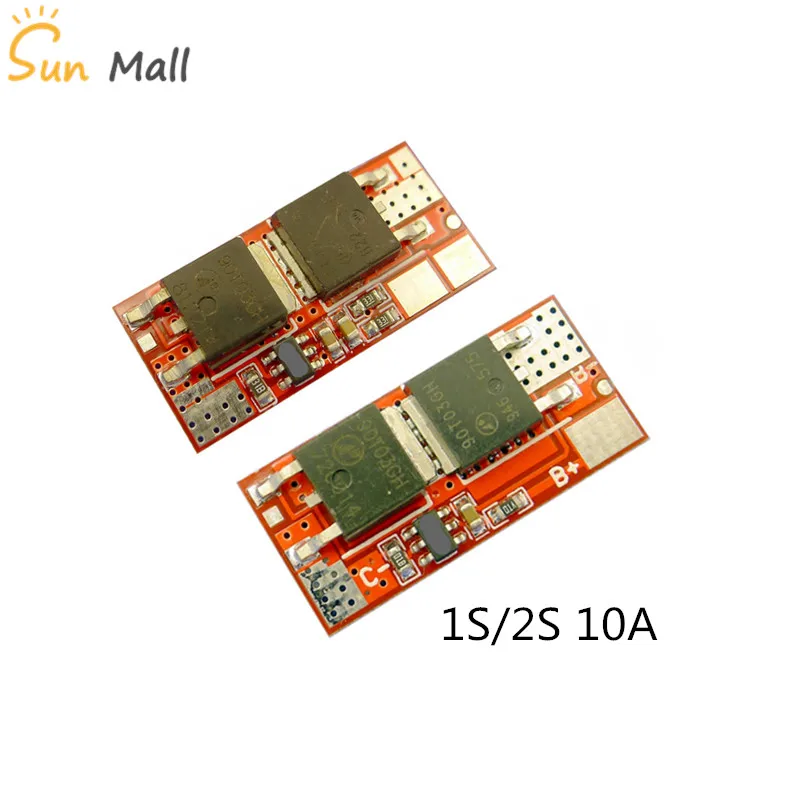 10A 1S 2S 4.2V PCB PCM BMS Charger Charging Module 18650 Li-ion Lipo 1S 10A /2S 10A BMS Lithium Battery Protection Circuit Board
10A 1S 2S 4.2V PCB PCM BMS Charger Charging Module 18650 Li-ion Lipo 1S 10A /2S 10A BMS Lithium Battery Protection Circuit Board