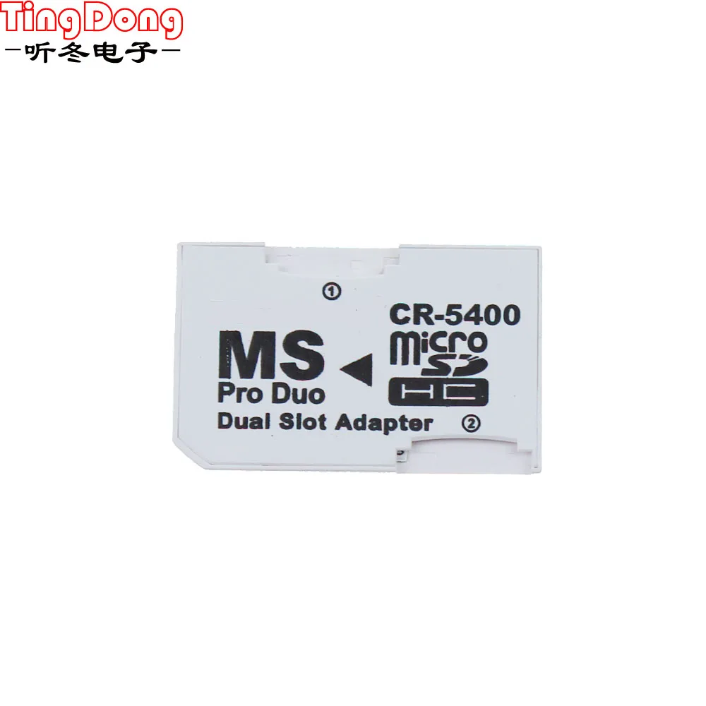 Ting Dong Dual 2 Slot Super Speed Card Reader Micro SD TF to Memory Stick MS Pro Adapter White Duo for Camera PSP
Ting Dong Dual 2 Slot Super Speed Card Reader Micro SD TF to Memory Stick MS Pro Adapter White Duo for Camera PSP