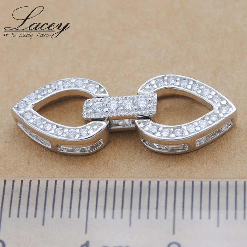 Clasps For Jewelry Making Fastening Accessories Silver Cubic Zirconia Infinity Clasps For DIY Pearls Necklace Bracelet Clasp
Clasps For Jewelry Making Fastening Accessories Silver Cubic Zirconia Infinity Clasps For DIY Pearls Necklace Bracelet Clasp