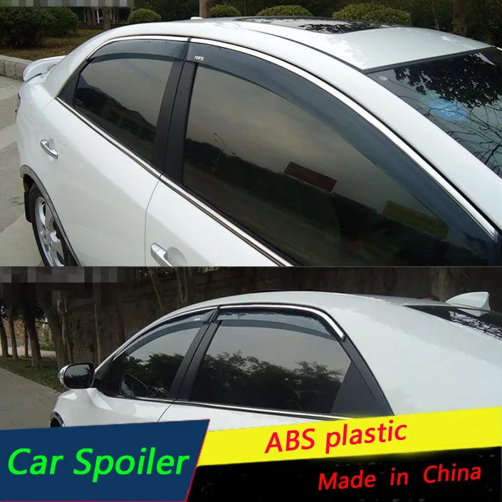 For Kia Forte Plastic Window Visor 2009-2016 Vent Shades Sun Rain Deflector Guard For Kia Forte Rain and shine 4PCS/SET
For Kia Forte Plastic Window Visor 2009-2016 Vent Shades Sun Rain Deflector Guard For Kia Forte Rain and shine 4PCS/SET