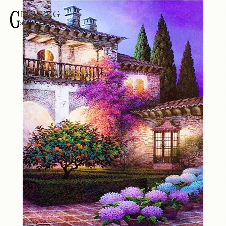 5d DIY diamond painting house flower gift full square diamond embroidery Cross stitch pictures of rhinestones Wedding decoration
5d DIY diamond painting house flower gift full square diamond embroidery Cross stitch pictures of rhinestones Wedding decoration