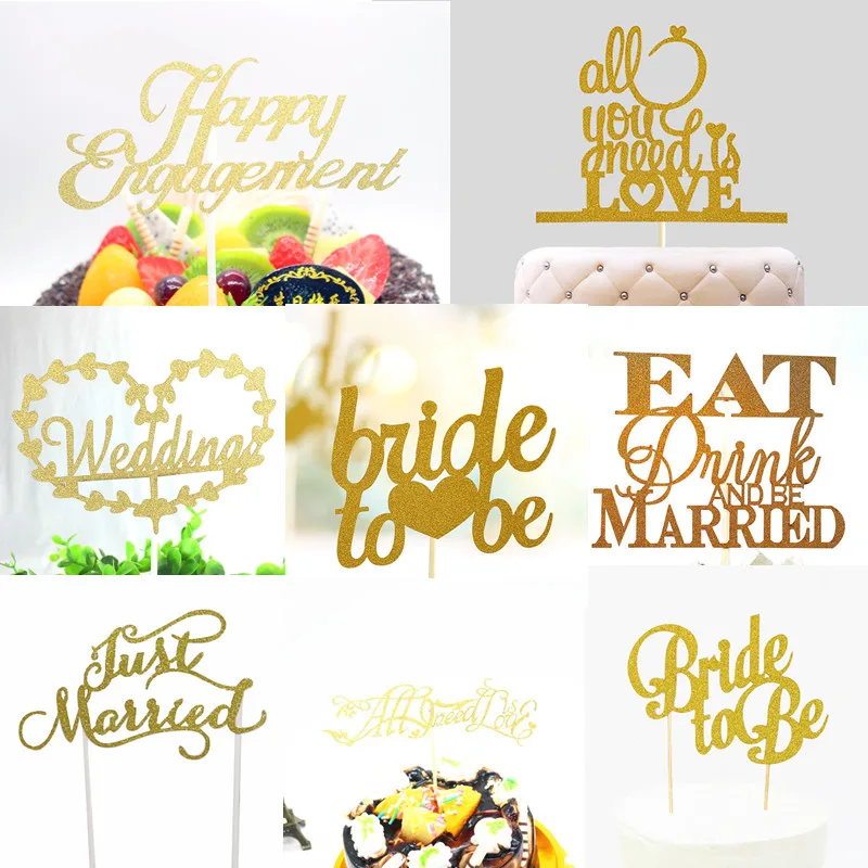1 Pcs Glitter Bride To Be Cake Topper Mr Mrs Birthday Wrapper Centerpieces Wedding Cake Design Cake Decorating Cakes For Kids
1 Pcs Glitter Bride To Be Cake Topper Mr Mrs Birthday Wrapper Centerpieces Wedding Cake Design Cake Decorating Cakes For Kids