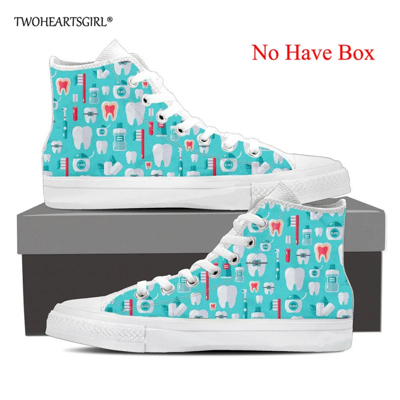 Twoheartsgirl Canvas Summer Fashion Girl Flats Shoes Dental Print Women Casual Shoes Lace-Up High Top Shoes Daily Shoes
Twoheartsgirl Canvas Summer Fashion Girl Flats Shoes Dental Print Women Casual Shoes Lace-Up High Top Shoes Daily Shoes