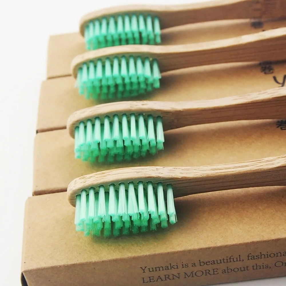 100 Pieces Green 100% Bamboo Made Toothbrush Wood toothbrush Novelty Bamboo soft-bristle Capitellum Bamboo Fibre Wooden Handle
100 Pieces Green 100% Bamboo Made Toothbrush Wood toothbrush Novelty Bamboo soft-bristle Capitellum Bamboo Fibre Wooden Handle